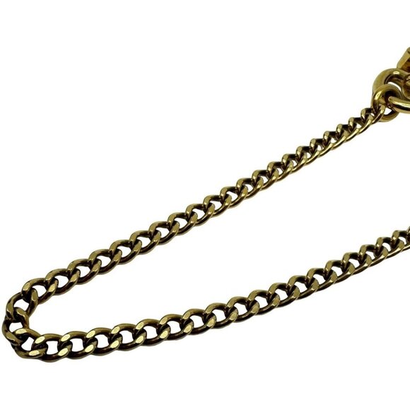 Authentic LOUIS VUITTON Chenenne Anocle key ring M58021 Gold Metallic #36635391 - Picture 8 of 8